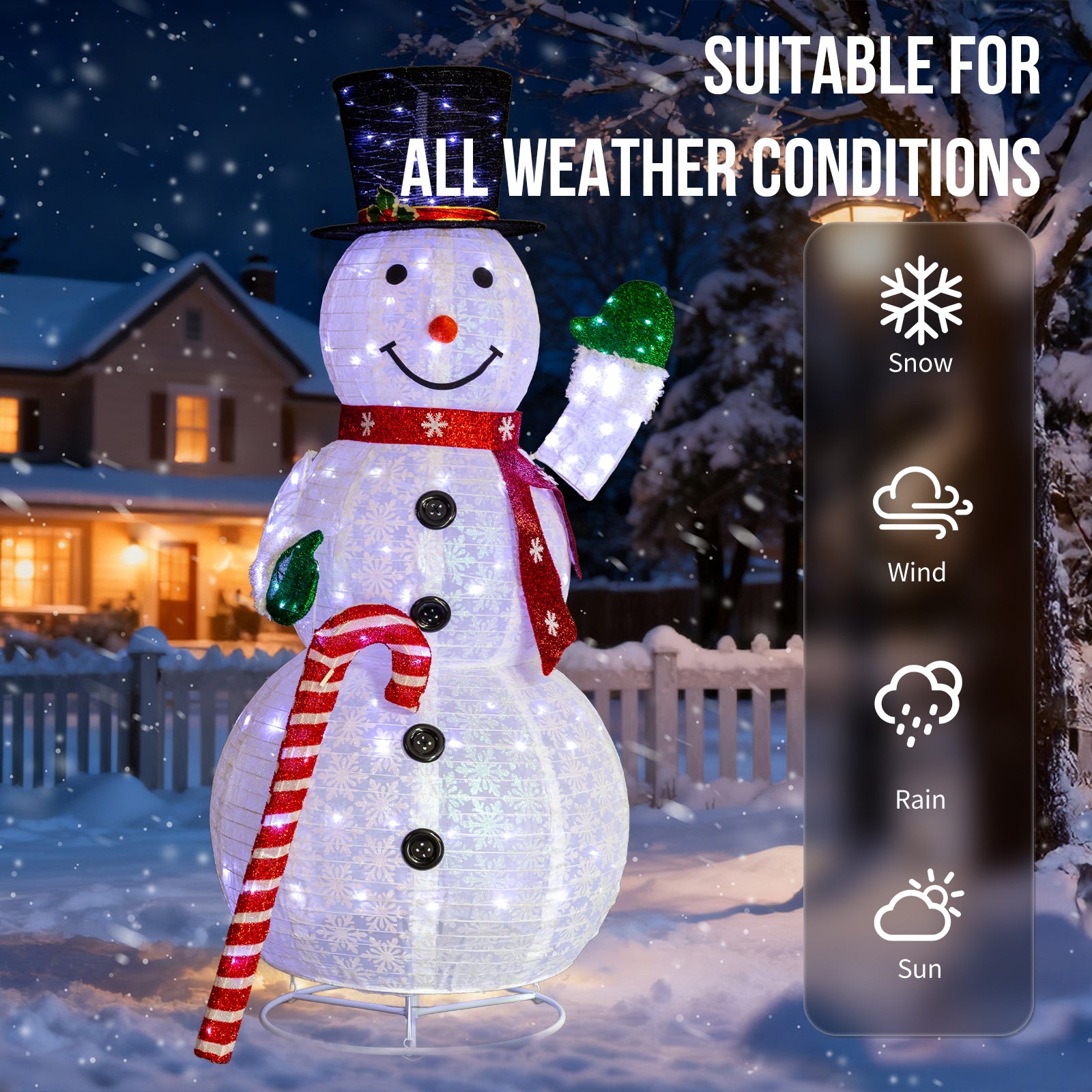 1.7M Christmas Snowman